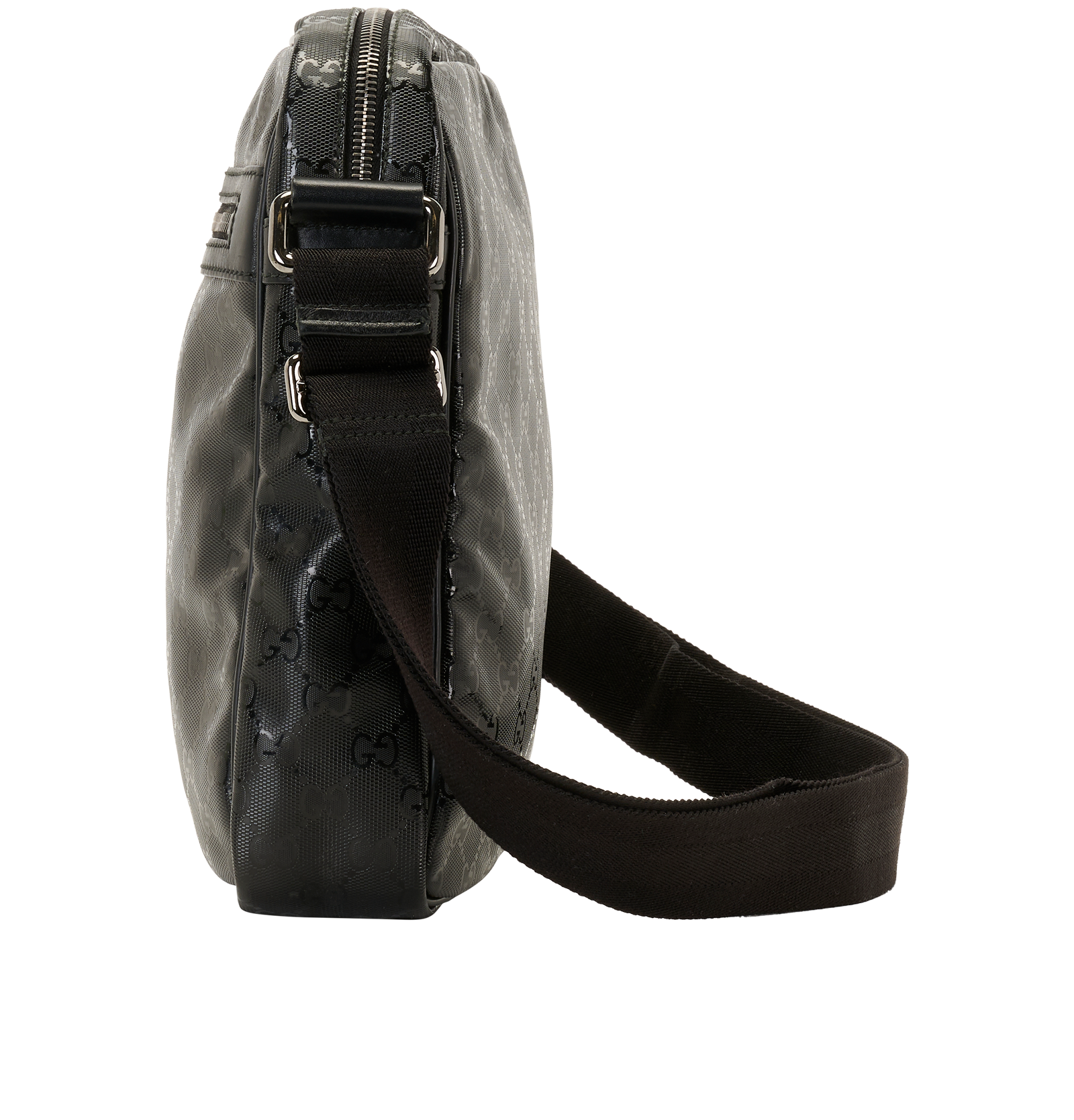 GG Messenger, &pound;310, Handbags, Black, Canvas, Bottom view